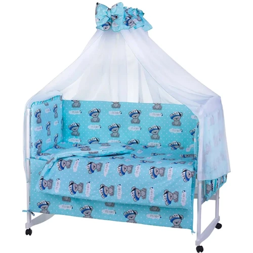 Постельный комплект Qvatro Gold RG-08 бирюзовый it's a boy (623041): Тип постельный комплект