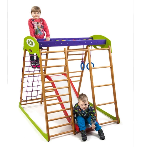 Детский спортивный комплекс для квартиры SportBaby Карамелька Plus 1 фото 5