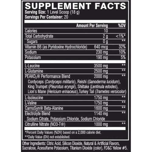 Аминокислота для спорта Xtend Elite BCAA 360 g / 20 servings/ Sour Gummy: Вкус Жевательная резинка, Конфета кислая