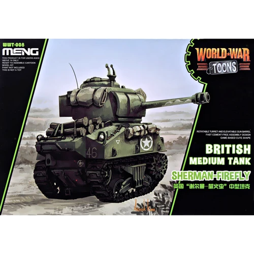 Британский средний танк Sherman Firefly (World War Toons series)