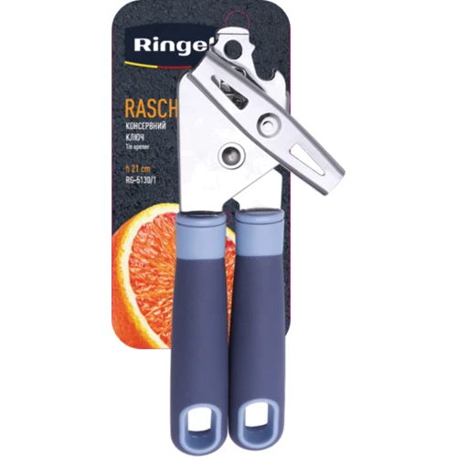 Консервный ключ RINGEL Rasch 21 см (RG-5130/1): Лезвие Нержавеющая сталь