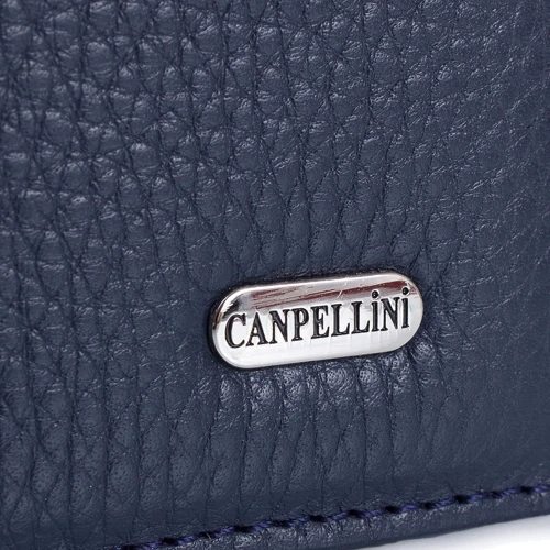 Женский кошелек Canpellini синий (SHI700-241-6FL): Формат кошелька Вертикальный