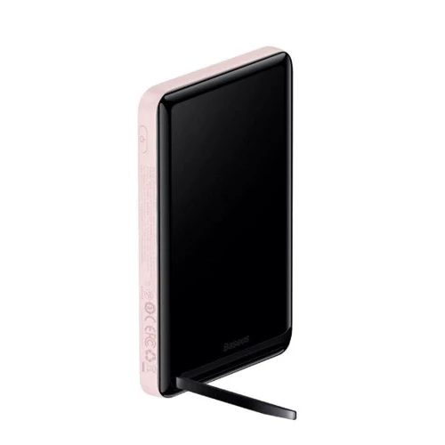 Внешний аккумулятор Baseus Power Bank 10000mAh 20W Magnetic Bracket Wireless Fast Charge Pink (PPCX000204): Тип батареи Литий-полимерные