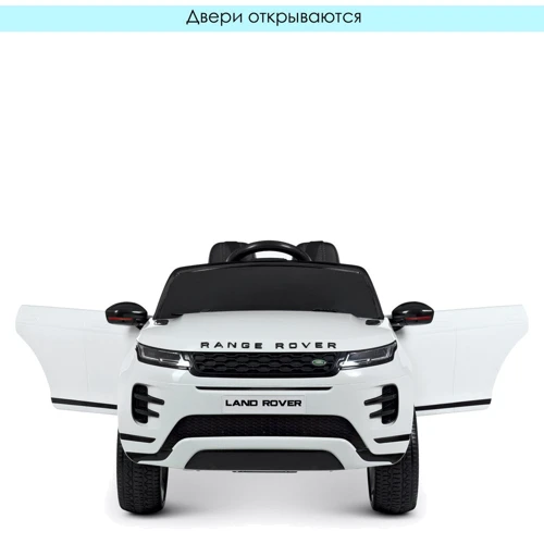 Детский электромобиль Bambi Racer Land Rover, белый (M 4418EBLR-1): Вид джип