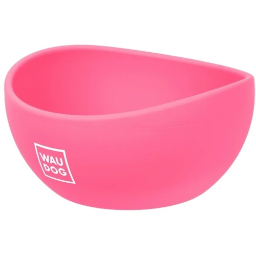 Миска WAUDOG Silicone 250 мл рожевий (50817): Матеріал Силикон