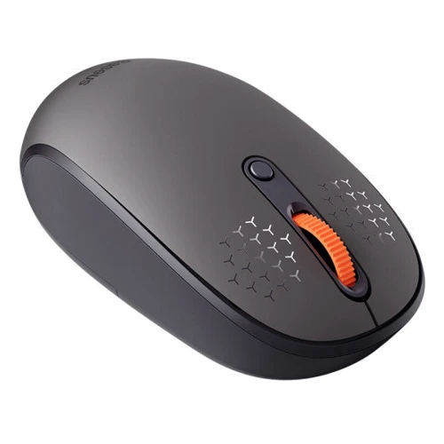 Мышь Baseus Wireless Mouse F01B Grey Tri-Mode (B01055503833-00): Эргономика симметричная для левшей