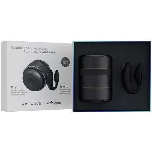 Набор для пар Double the Fun Set Black