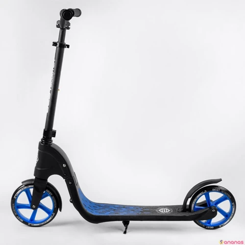 Самокат алюмінієвий Best Scooter синій (79855): Тип коліс литі