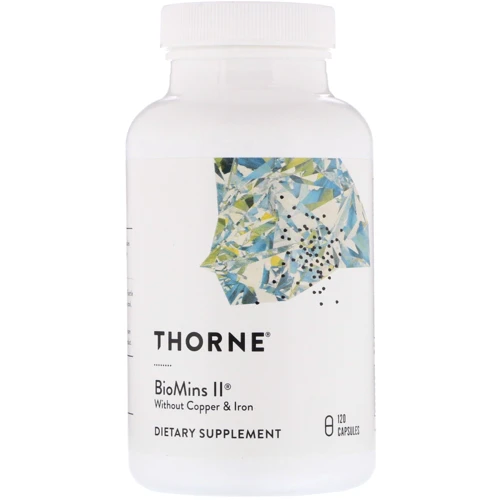 Thorne Research Biomins II Мультиминеральная формула 120 капсул