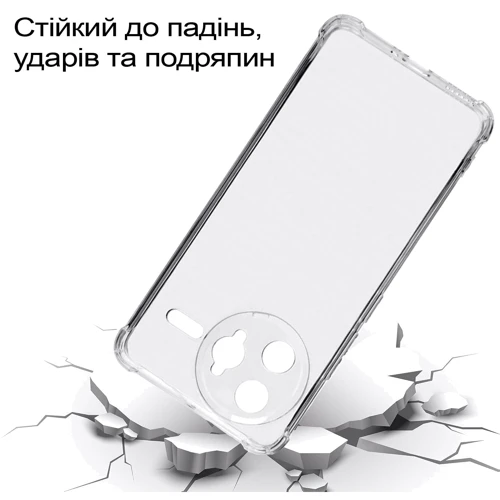 Чехол для телефонов BeCover TPU Case Anti-Shock Clear for Poco F7 Ultra (713808)