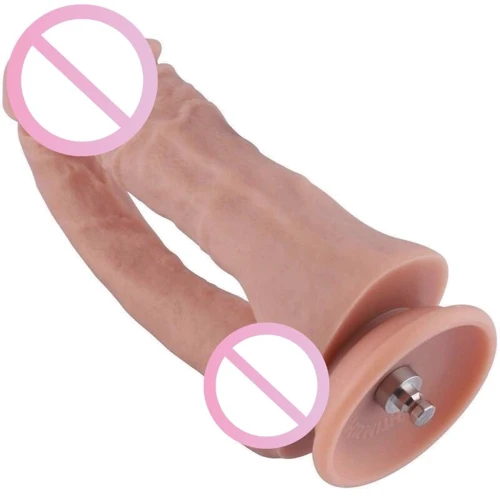 Двойной фаллоимитатор-насадка Hismith 9.8" Double Penetrator Silicone Dildo