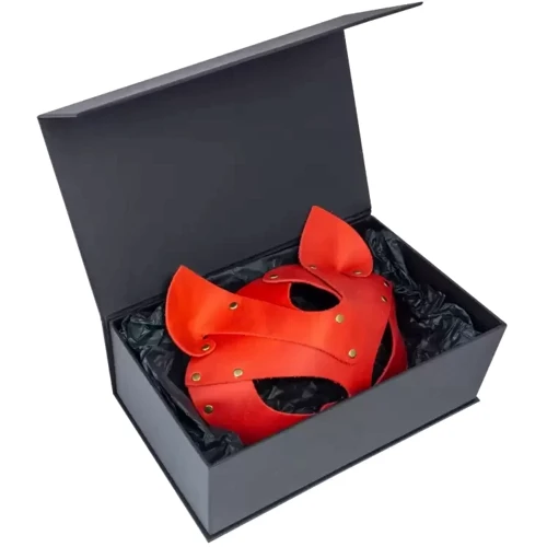 Маска кошки LOVECRAFT красная