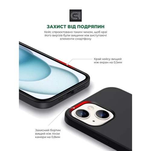 Чехол для iPhone ArmorStandart ICON2 Case Black for iPhone 15 Plus (ARM70512) фото 6