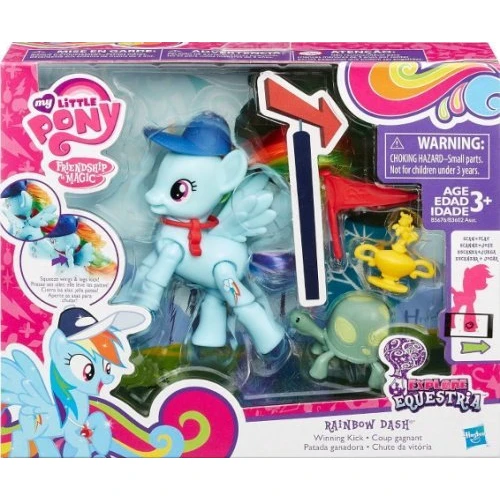 Игровая фигурка Hasbro Радуга Дэш (Rainbow Dash) Дружба - это чудо (B3602-3): Тип Персонаж мультфильма, фильма