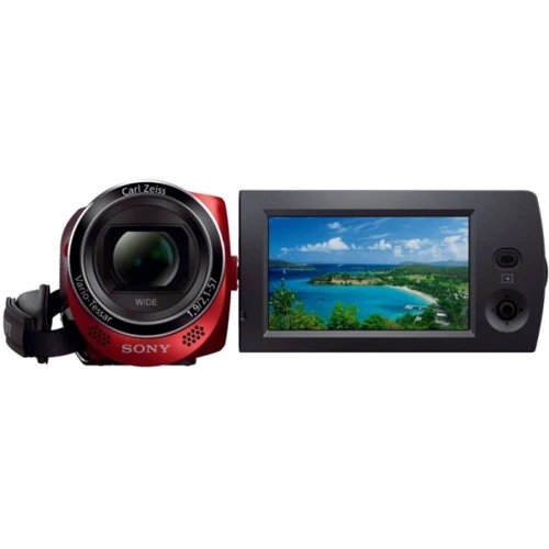 Цифрова відеокамера Sony HDR-CX220E Red: Матриця 1/5,8 (3.1 мм) матрица Exmor R™ CMOS с обратной <br /> засветкой