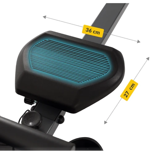Гребной тренажер 4FIZJO Evo+ Black/Blue (P-5905973401715)