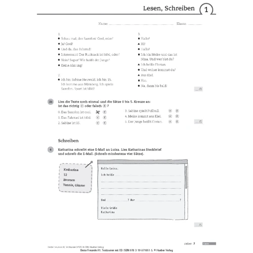Beste Freunde A1: Testtrainer mit Audio-CD: Количество страниц 92