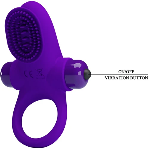 Віброкільце LYBAILE Pretty Love Vibrant Penis Ring II Purple