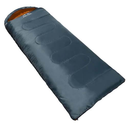 Спальный мешок SportVida R Navy Green/Orange (SV-CC0065): Наполнитель Hollow Fiber 190 г/м²