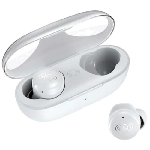 Навушники QCY T17S White: Тип кріплення без креплений