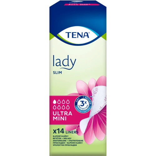 Tena Lady Slim Ultra Mini Урологічні прокладки для жінок 14 шт.: Кількість в упаковці, шт 14