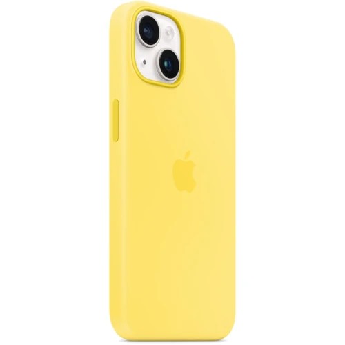 Чехол для iPhone Apple Silicone Case with MagSafe Canary Yellow (MQU73) for iPhone 14 фото 6