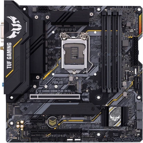 ASUS TUF GAMING B460M-PLUS (WI-FI): Разъемы на плате PCI Express x1, SATA 3.0, M.2