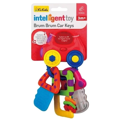 Погремушка K`s Kids Ключики, со световыми эффектами (KIT23007)
