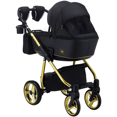 Коляска 2 в 1 Adamex Barcelona Polar (Gold) BR442 (624631): Ширина шасси 58.5 см