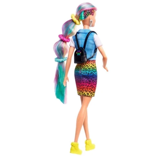 Кукла Mattel Barbie Радужный леопард фото 7