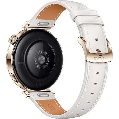 Смарт-часы Huawei Watch GT 5 41mm White Leather: Материал корпуса нержавеющая сталь