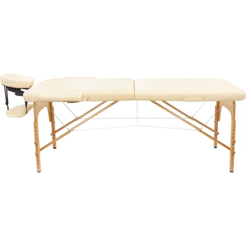 Массажный стол 4FIZJO Massage Table Wood W60 Beige (TABLEW60BEIGE)