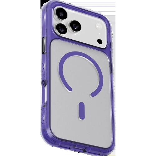 Чехол для iPhone LAUT CRYSTAL MATTER X MagSafe Clear/Violet (L_IP25D_CMX_PU) for iPhone 17 Pro Max