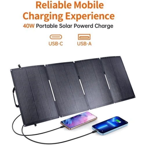 Солнечная панель Choetech 40W, Type-C UA