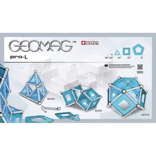 Магнитный конструктор Geomag PRO-L 75 деталей (23)