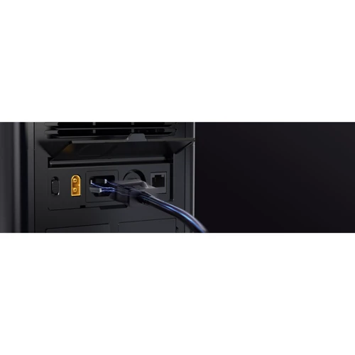 Зарядна станція Dabbsson DBS1400 Pro 1382Wh 2400W: Роз'єми для підзарядки Зарядка от генератора, DC-разъем, Зарядка от автомобиля, Зарядка от сети, Зарядка от солнечной панели