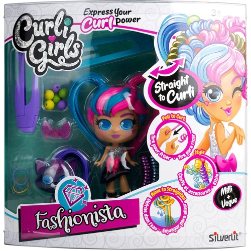 Игровой набор с куклой и питомцем Curligirls - Модница Милли и Вог 82097: Возраст от 3 лет