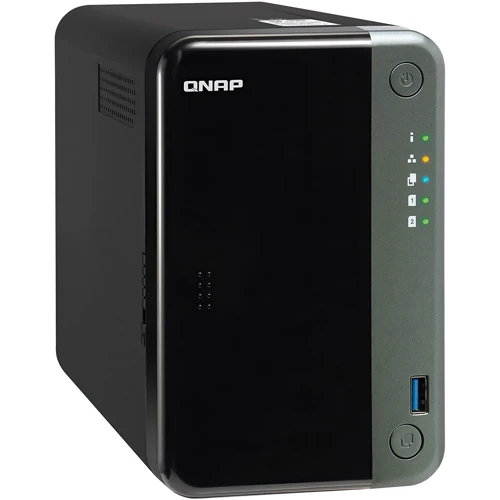 Мережевий накопичувач (NAS) QNAP 2BAY 4GB TS-253D-4G: Попередньо встановлені диски немає