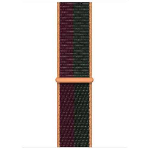 Аксесуар для Watch Apple Sport Loop Dark Cherry/Forest Green (ML323) для Apple Watch 42/44/45mm UA