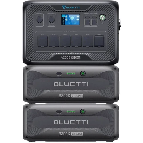 Зарядная станция Bluetti AC500 5000W + 2 Home Battery Backup B300K 5529.6Wh UA