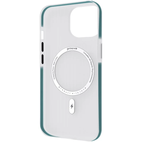 Чехол для iPhone Proove Astro Case with Magnetic Ring Mint for iPhone 15 Pro Max: Материалы Пластик