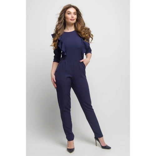 Комбинезон FLFashion Беше МКБ 1672 M синий