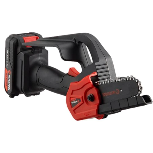 Мини-пилка цепная аккумуляторная Intertool WT-9109