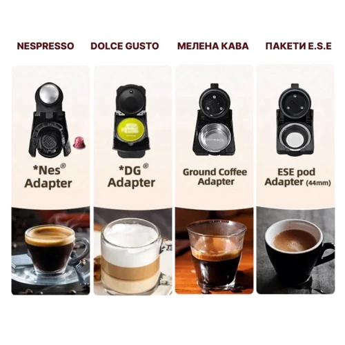 Кофеварка HiBREW H1A: Тип капсульная кофеварка эспрессо