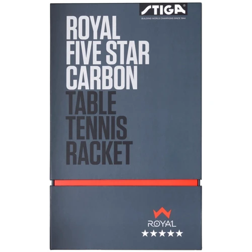 Ракетка для настільного тенісу Stiga Royal Carbon 5 Star FL (1215-2818-01) (931106)