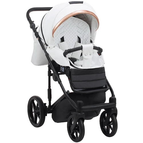 Коляска 2 в 1 Adamex Rimini ECO шкіра 100% RI-202: Ширина шасі 58