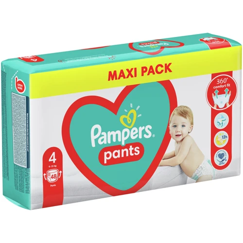 Подгузники Pampers трусики Pampers Pants Размер 4 (9-15 кг) 48 шт. (8006540068755) фото 10