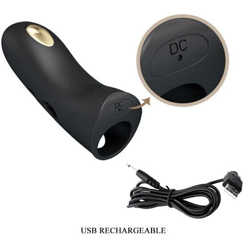 Клиторальный стимулятор на палец Pretty Love - MARICO Fingering Electric Vibrator, BI-014755
