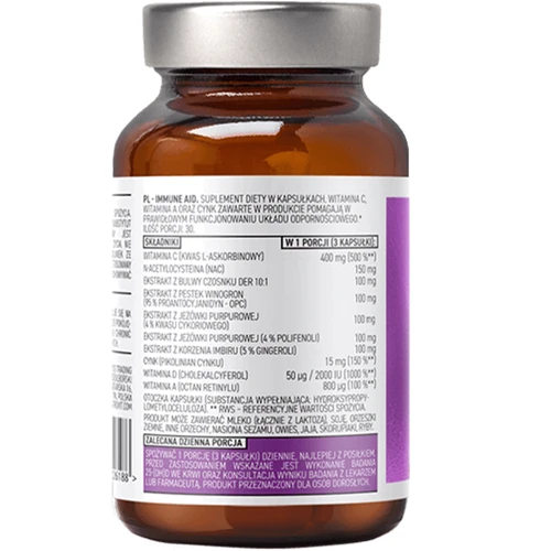 OstroVit Pharma Immune Aid Поддержка иммунитета 90 капсул: Пол Унисекс