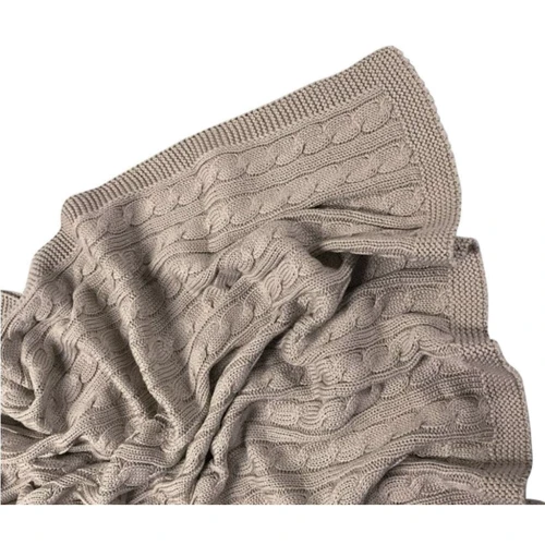 Плед Cosas Beige 75х95 см бежевый (4822069295274): Размер для кроваток 120x60см